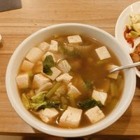 Tofu based soup. No oil can be requested. at D'Smile in 