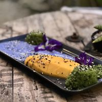 Mango sticky rice   at My Home Sal in Koh Phayam