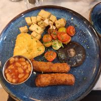 Plant powered breakfast - vegan at Gooseberry Cafe in Longford