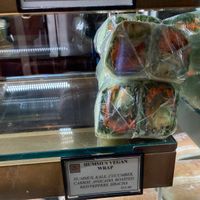 Their only vegan food item at Bel Ami in New York City