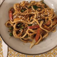 Lovely tasty noodles with good selection of vegetables. Tofu also available. at L'hirondelle - 饗燕 in Bourges