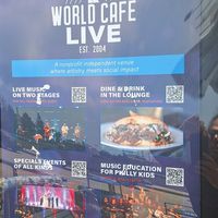  at World Cafe Live in Philadelphia