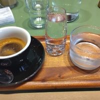 Long black coffee at Punched Coffee in Cebu