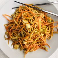 Ramen sautés  at Toutofu in Paris