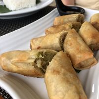 Spring rolls  at Me Dee Kitchen in Koh Kut