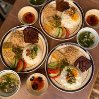 Vegan broken rice for weekend special at Muoi Me Vegetarian & Vegan in Hoi An