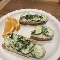 Cashew butter toast at HiVolt Coffee in New Orleans