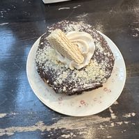 Chocolate hazelnut  at Round Kamppi Café in Helsinki