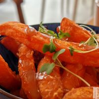 Sweet potatoes at Maora Restaurant - Batignolles in Paris