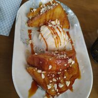 French toast with ice cream at Maora Restaurant - Batignolles in Paris