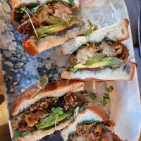 Sandwich at Maora Restaurant - Batignolles in Paris