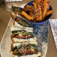 Trufflegar Club Sandwich  at Maora Restaurant - Batignolles in Paris