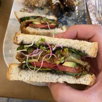 Trufflegar Club Sandwich  at Maora Restaurant - Batignolles in Paris