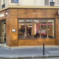 Façade at Maora Restaurant - Batignolles in Paris