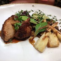 Mushroom dish at Maora Restaurant - Batignolles in Paris