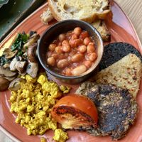 Vegan breakfast   at Roots Cafe Inv in Inverness