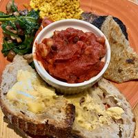 Vegan breakfast   at Roots Cafe Inv in Inverness