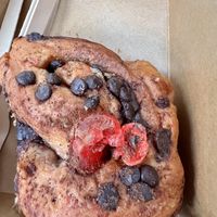 Sticky bun   at Roots Cafe Inv in Inverness