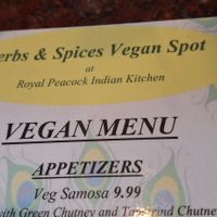  at Herbs and Spices Vegan Spot in Cocoa