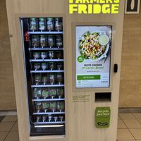 vending machine! at STL - Farmer's Fridge - Gate C3 & A17 in St Louis