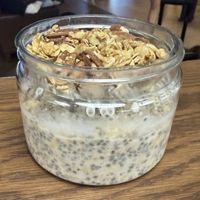 blueberry chia overnight oats!  at STL - Farmer's Fridge - Gate C3 & A17 in St Louis