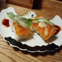 Sushi at UNO RAMEN - Sanjo in Kyoto