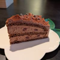 Chocolate cake at UNO RAMEN - Sanjo in Kyoto