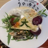 Köstliches Rahmen! Endlich Mal Rahmen in Japan essen können! Allerdings deutlich teurer als andere Rahmen. Habe jetzt ca 2300 yen gezahlt.   at UNO RAMEN - Sanjo in Kyoto