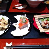 Sushi at UNO RAMEN - Sanjo in Kyoto