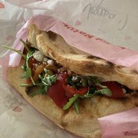 Veganes Pizza Sandwich  at Bolle Pizza Sandwiches – Ottensen in Hamburg