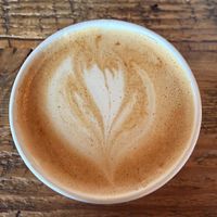   at La Lucha Coffee in Portland