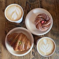   at La Lucha Coffee in Portland