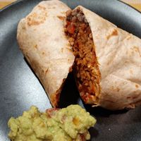 Burrito con chili veg e salsa guacamole at Al Messicano - Treviso in Treviso