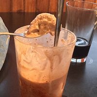 Vegan strawberry shake with Oreos   at Hudson's Classic Grill & Bar in Marquette