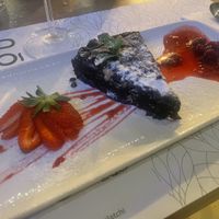 Vegan brownie   at Noma - Latchi in Paphos