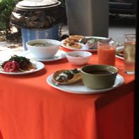 menu of the day at Sana Integral Narvarte Los Vegetarianos in Mexico City