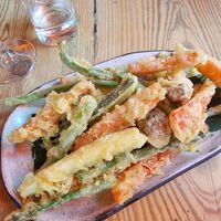 Tempura veg at Ryžių Jūra in Vilnius