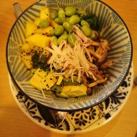 Poke Bowl at Pura Kixen in Carballo