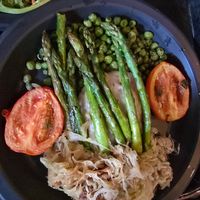 Asparagus Vegetable Platter at Three Broomsticks  in Universal City