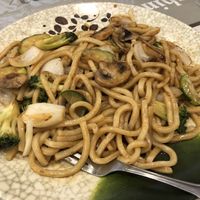 Vegetable udon noodles  at Sakura 15 in Bloomington