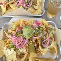 vegan nachos   at Nacho Matrix in Colorado Springs