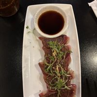 Vegan dumplings  at Kombu Ramen in Antigua