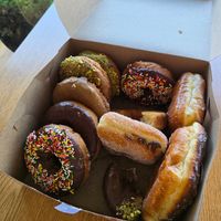  at Chuck's Donuts in Redwood City
