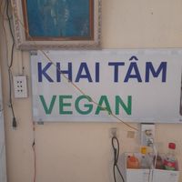 Notice at Khai Tâm in Ho Chi Minh City