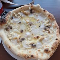 Seasimonal special Sad Beige at FLIP - Vegan Pizza in Tampere