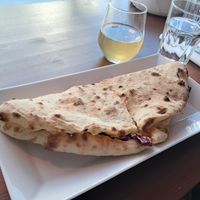 Pizza sandwich at FLIP - Vegan Pizza in Tampere