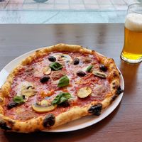 Oh what a pizza at FLIP - Vegan Pizza in Tampere