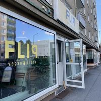Close to a tram stop in Kaleva  at FLIP - Vegan Pizza in Tampere