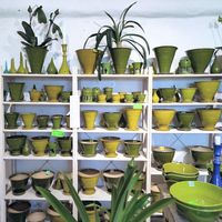 The ceramic store at Sturehofs Slottscafé in Norsborg