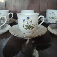 Cute vintage cups 💙🩵 at Sturehofs Slottscafé in Norsborg